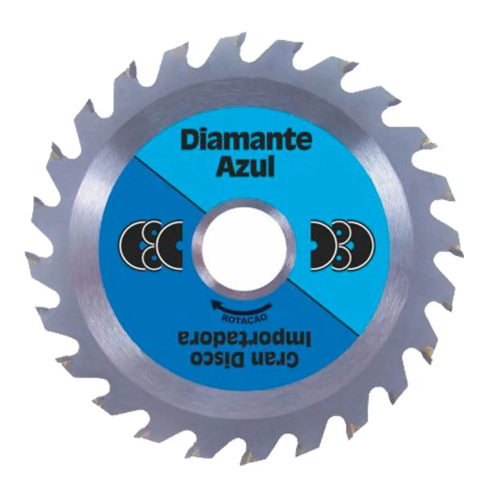 Disco de Serra para Madeira Vídea de 110m com 24 Dentes Diamante Azul